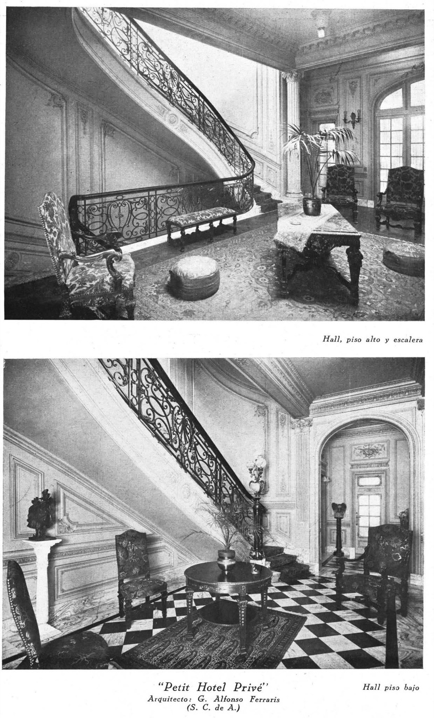 Hall y escalera principal
